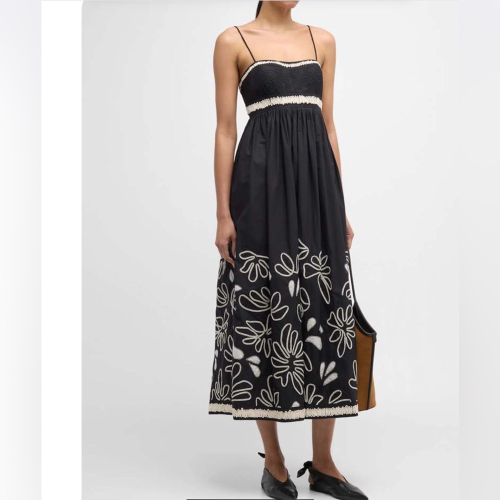 ULLA JOHNSON Hollis midi dress Sz 0